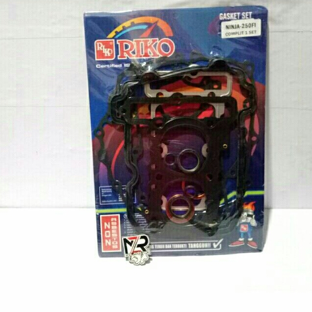PAKING FULLSET NINJA 250 FI//GASKET FULL SET KAWASAKI NINJA 250 INJEKSI/KARBU RIKO