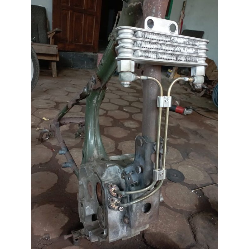 PIPA SELANG OIL COOLER FU MINIMALIS PNP CB GL MEGAPRO TIGER HANDMADE