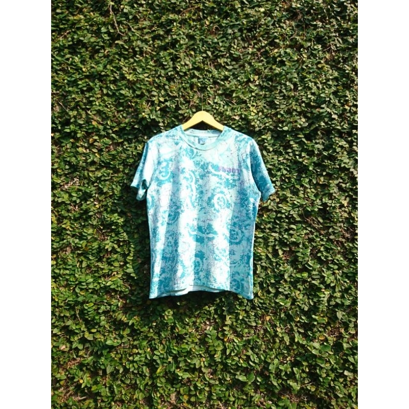 Vintage shirt AOP GUAM HAWAII ART GECKO 90s