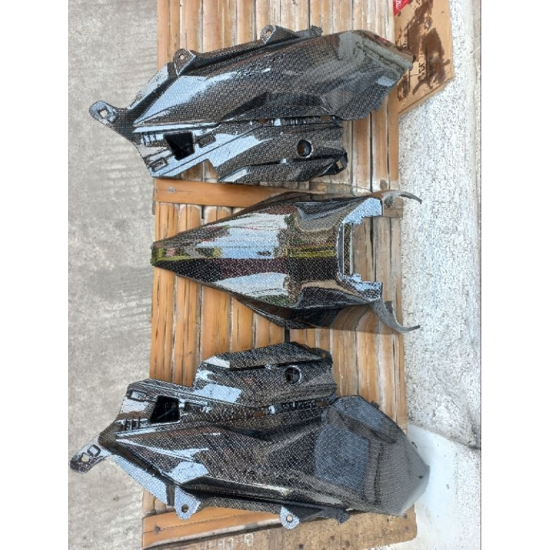 samnungan body dan tutu mesin vario 125 150 new led karbon