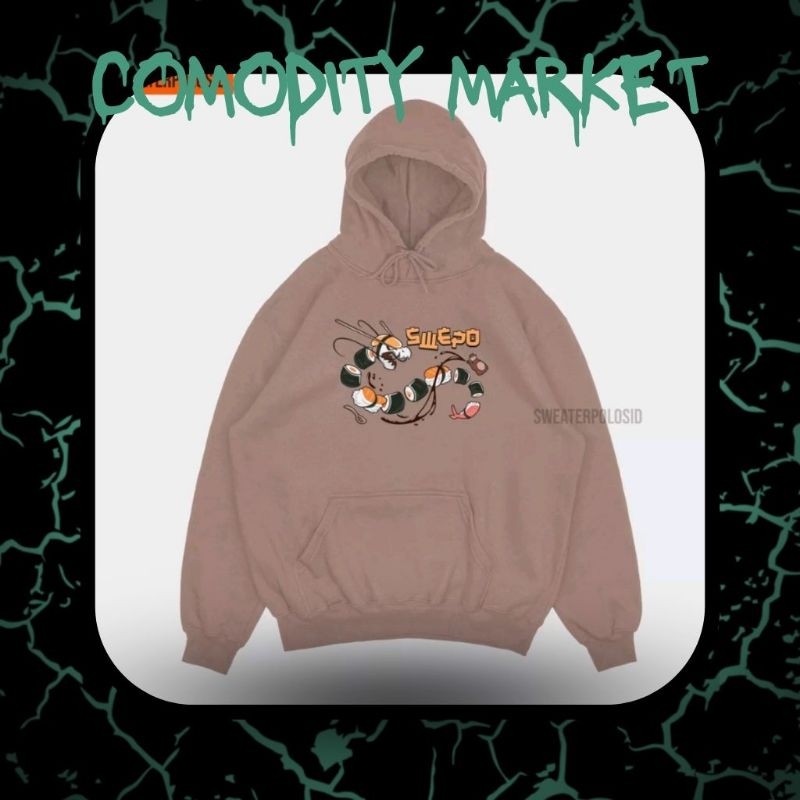 SWEPO - Hoodie Jumper Sushi Swepo size M (Pria & Wanita)
