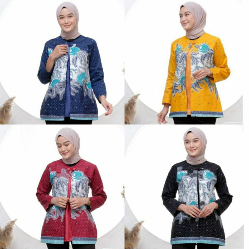 Atasan Batik Kerja Wanita Bolero Kerja Wanita Kantor