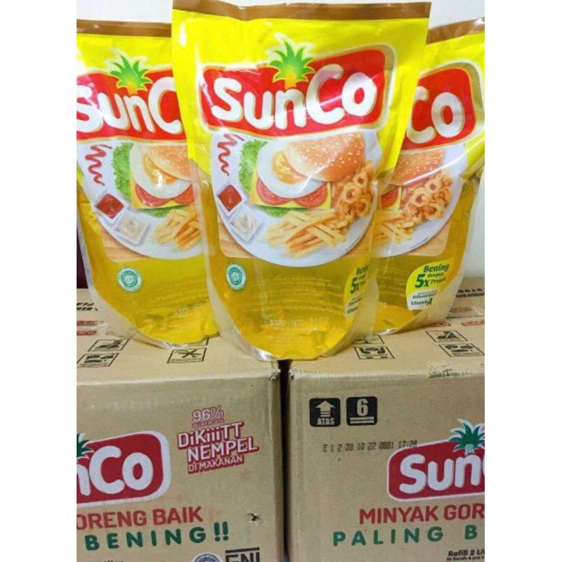 

Minyak Goreng Sunco Sabrina, Rose Brand 2 Litter