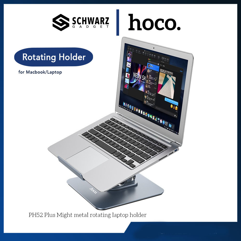 Hoco Rotating Holder Stand Macbook/Laptop Universal Aluminum Alloy