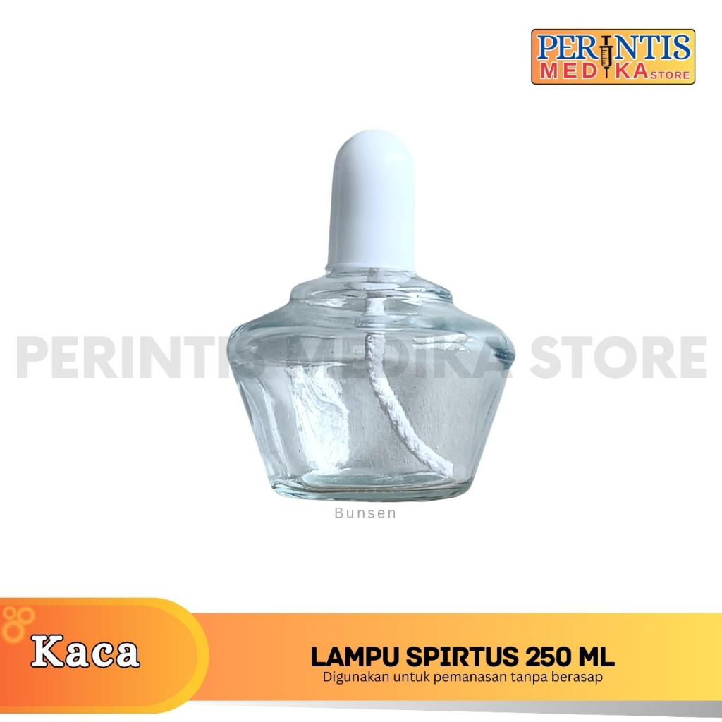 Lampu Spirtus / Bunsen 250ml + Extra Buble