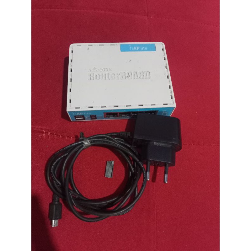 MikroTik hAP lite RB941-2nD bekas pakai belajar setting
