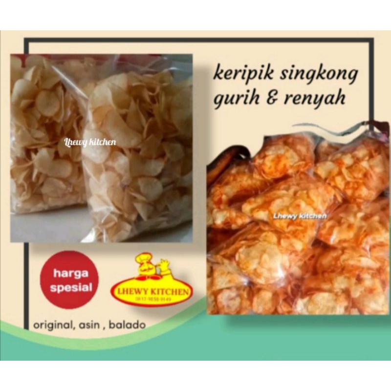 

KERIPIK SINGKONG GURIH RENYAH 500g