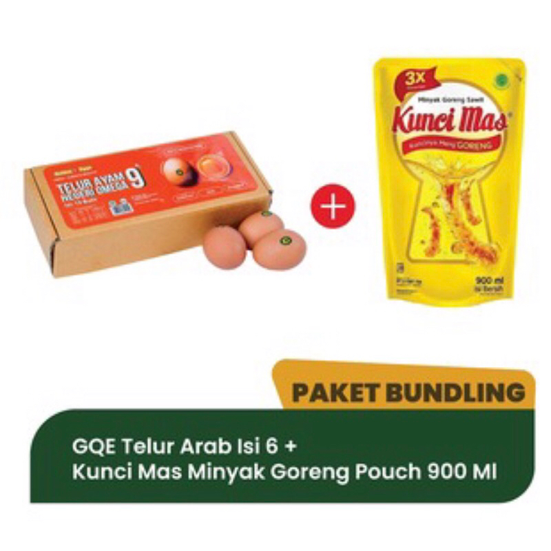 

GM Paket GQE Telur Omega 9 & Kunci Mas Minyak Goreng