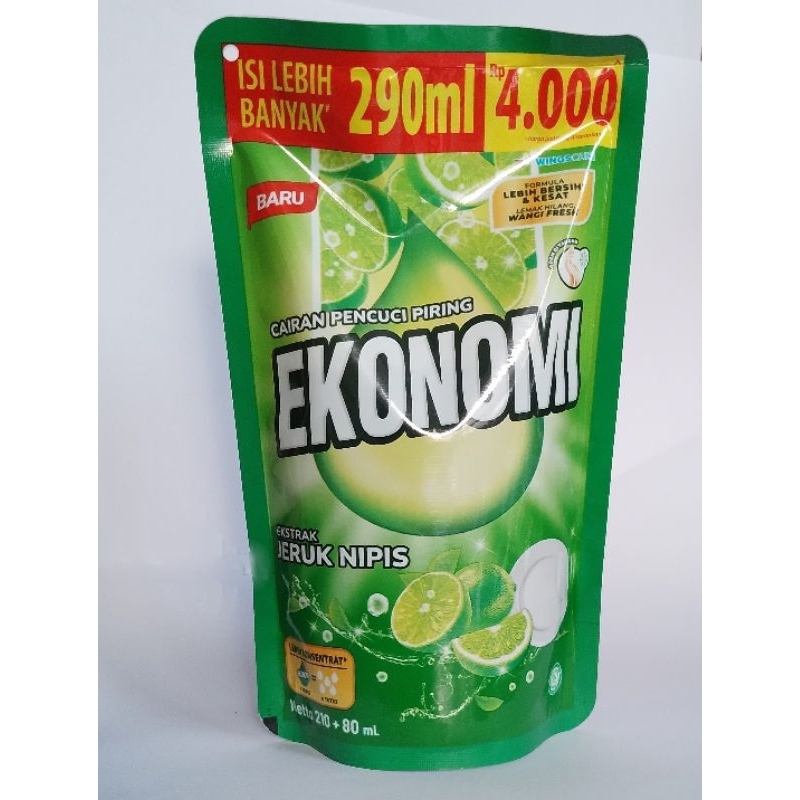 Sabun Cuci Piring Ekonomi Cair 290ml