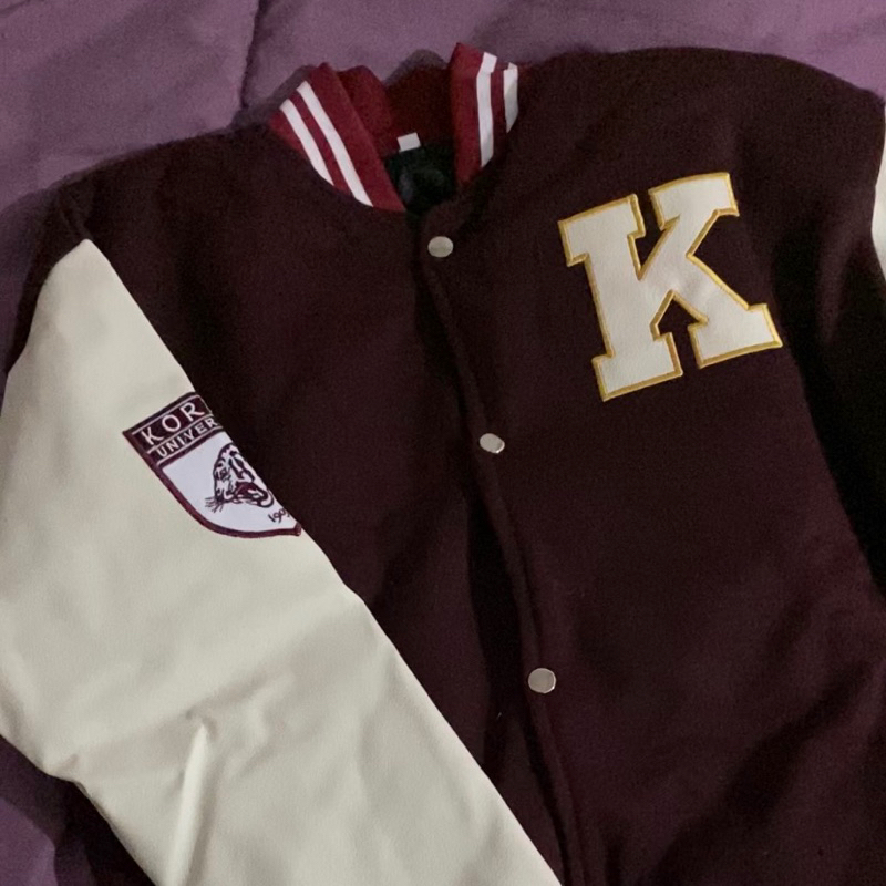 VARSITY JACKET KOREA UNIVERSITY PRELOVED