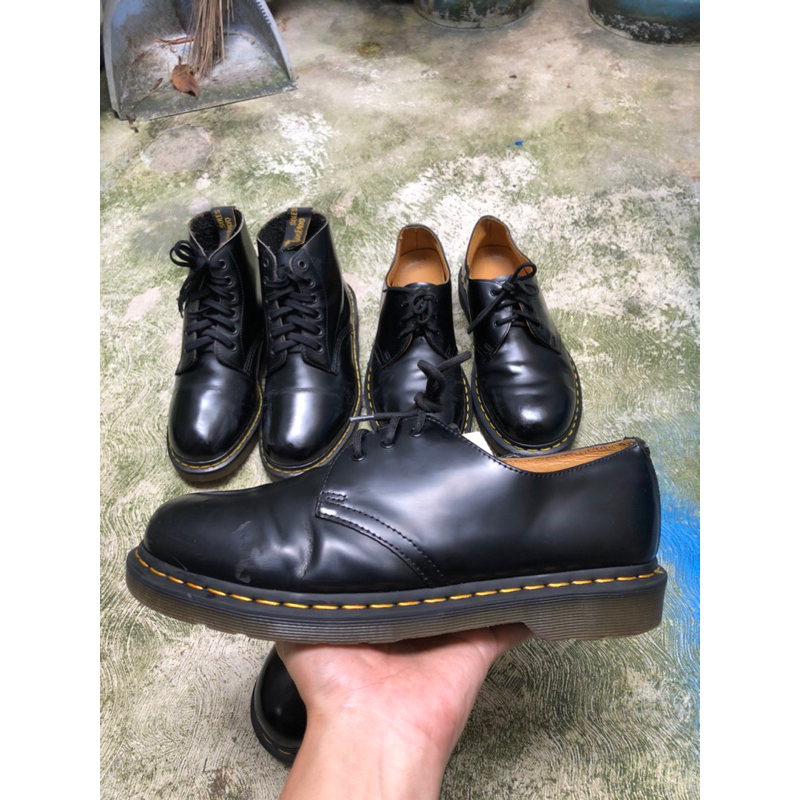 Dr Martens 1461 Blacksmooth Second preloved bekas