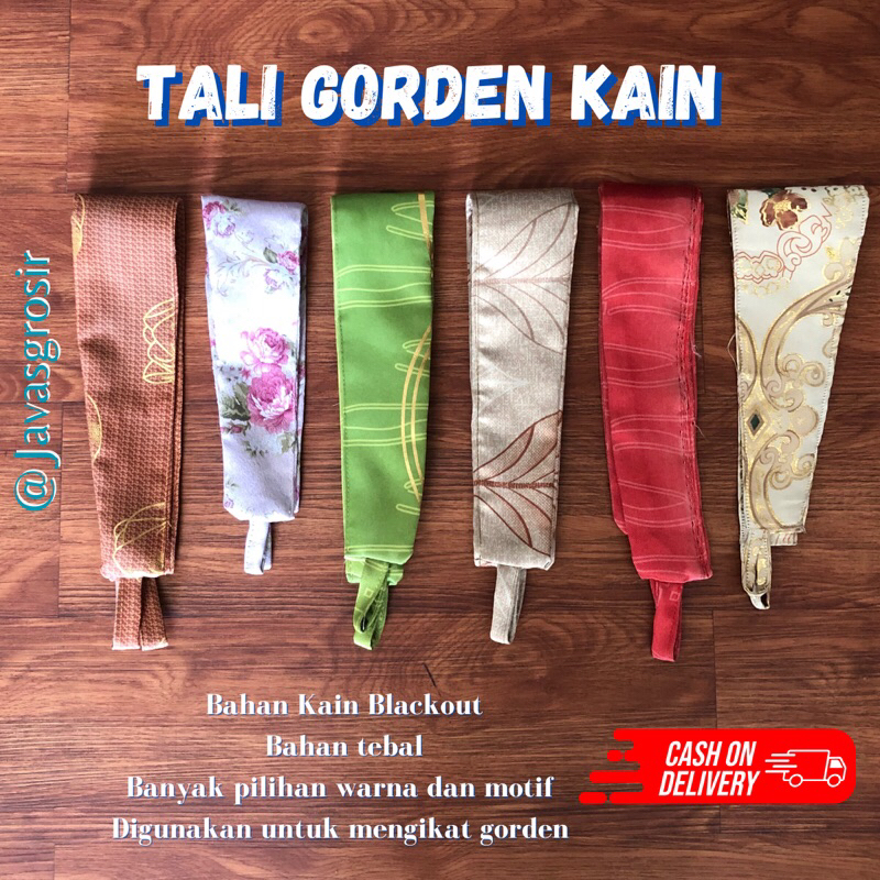Tali Samping Gorden Tali Gorden Kain Tali Ikat Gorden Mewah Bahan Kain Tebal