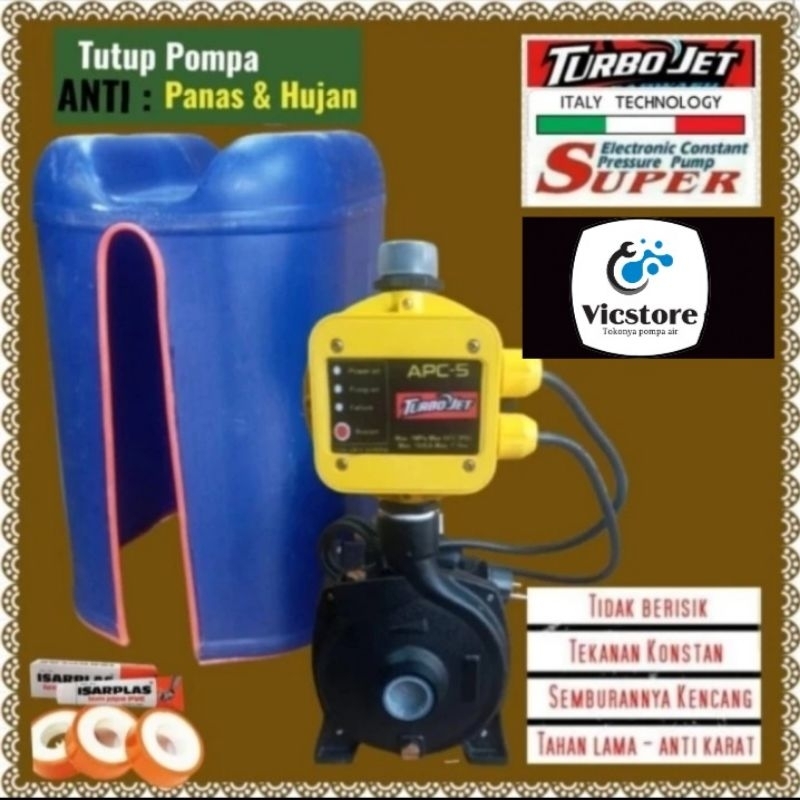 Pompa air booster Silent otomatis dorong air panas kls sanju icp 100s