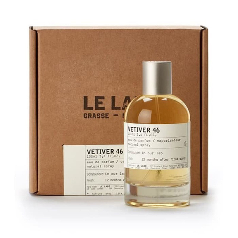 PARFUM ORIGINAL (LENGKAP BOX) Le Labo Vetiver 46 EDP 100ml PARFUME UNISEX / Parfum Pria / Parfum
