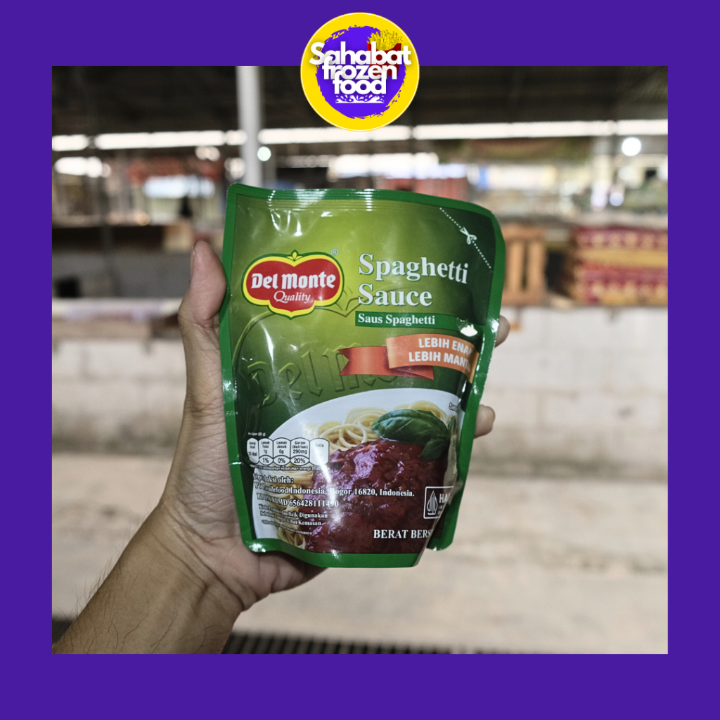 

Del Monte Saus Spaghetti / Sauce Spaghetti Pouch 250gr