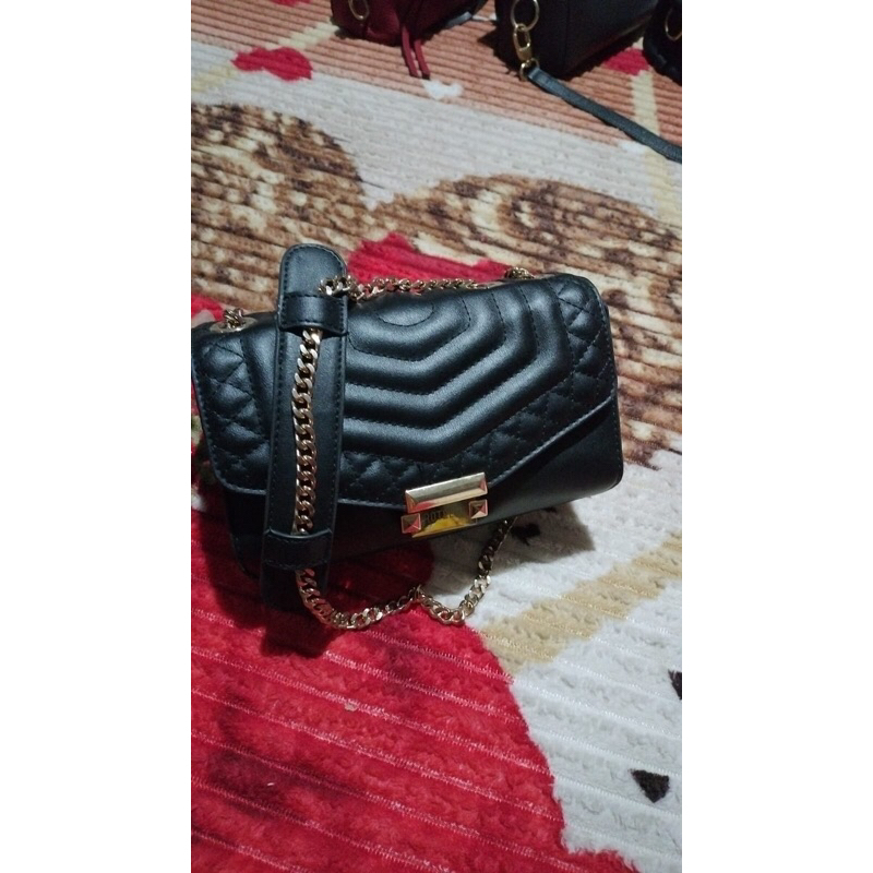 preloved tas rotelli hitam