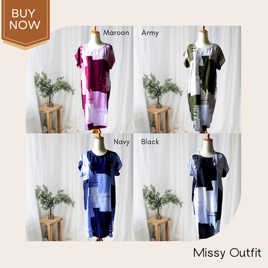 Daster Payung Paint Daster Rayon Baju Tidur Home Dress