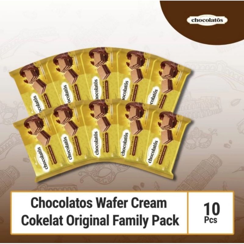 

CHOCOLATOS WAFER 17GRX10