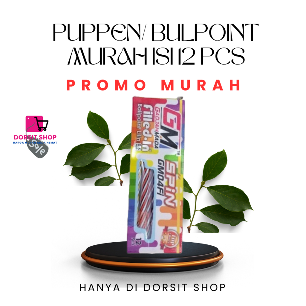 

PUPLEN/BULPOINT MURAH ISI 1 BOX /12 PCS