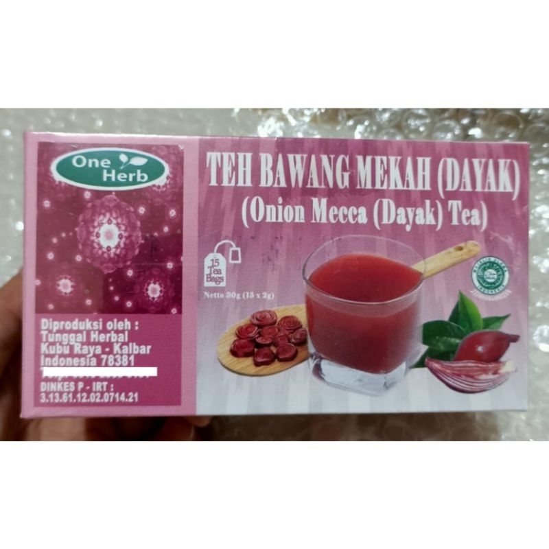 Teh Bawang Dayak / Teh Bawang Mekah / Onion Mecca / Dayak Tea/ Teh Celup / Teh Herbal / Teh Kesehatan