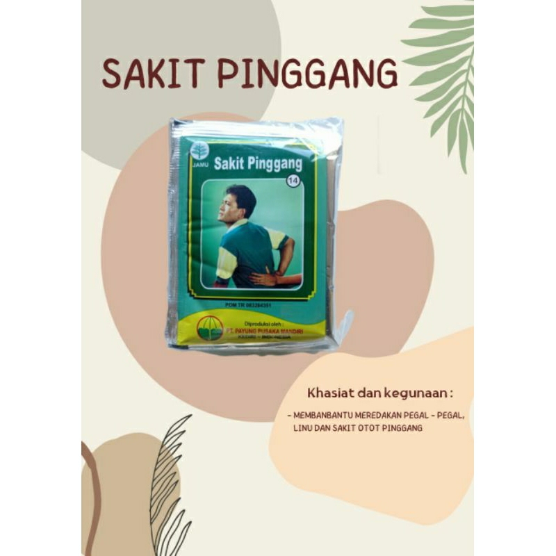 

Jamu Sakit Pinggang Payung Pusaka