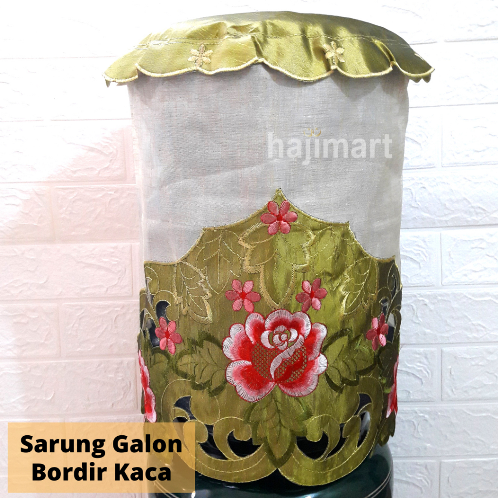 SARUNG GALON BORDIR KACA / SARUNG GALON/ COVER GALON