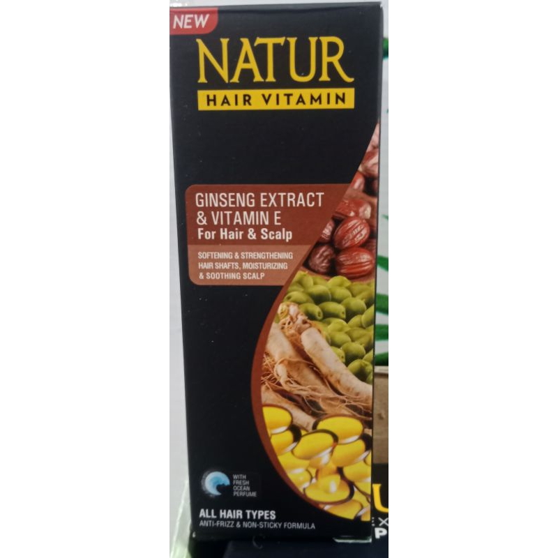 Natur hair vitamin rambut kering & rontok 80ml