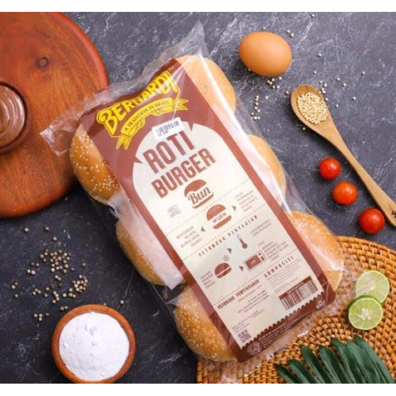 

BERNARDI ROTI BURGER WIJEN ISI 6pcs