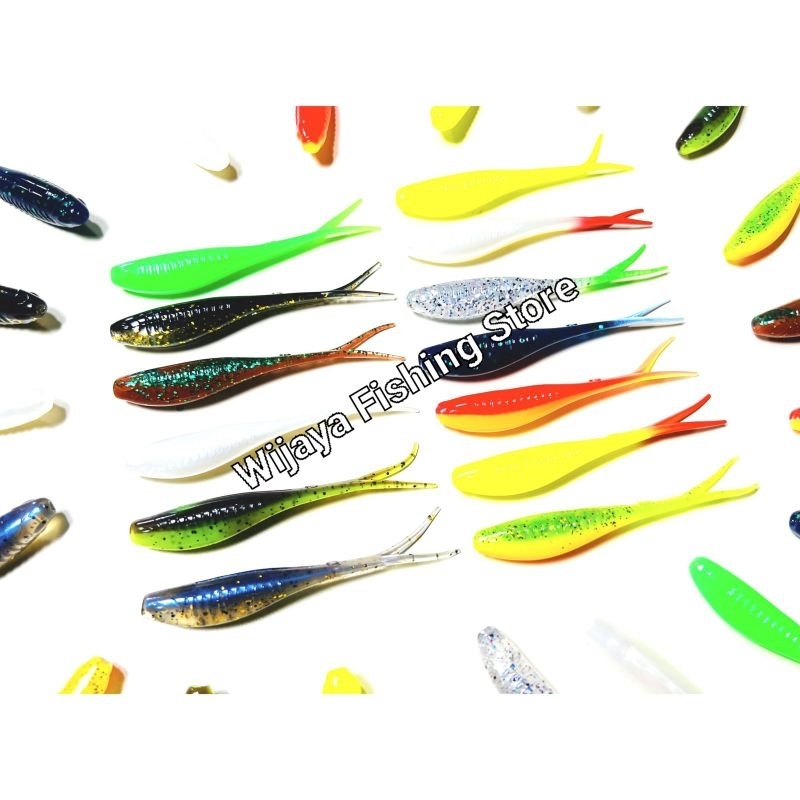 Umpan Pancing Baby Silencer Soft Bait Soft Lure Rep Ozmy 8 cm