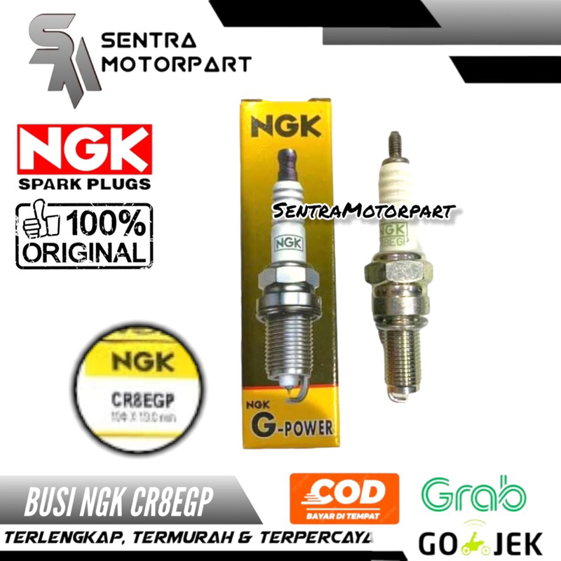 Busi racing nmax aerox vario 125 150 cr8egp ngk g-power