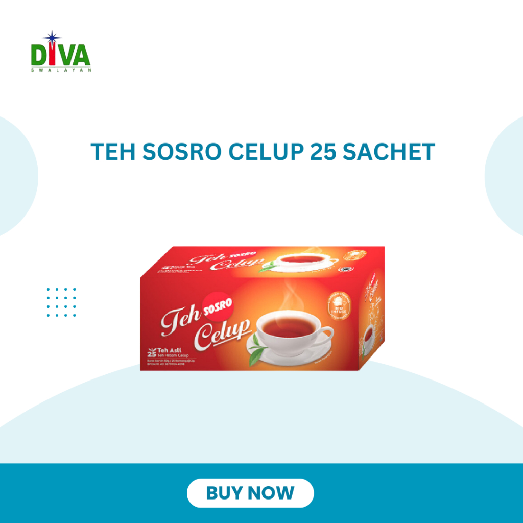 

Teh Sosro Celup 25 sachet