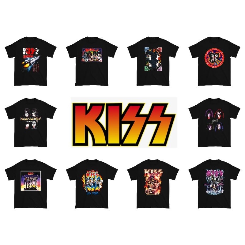Kaos Kiss Band Vintage Music / Kaos Band Kiss Band Musik