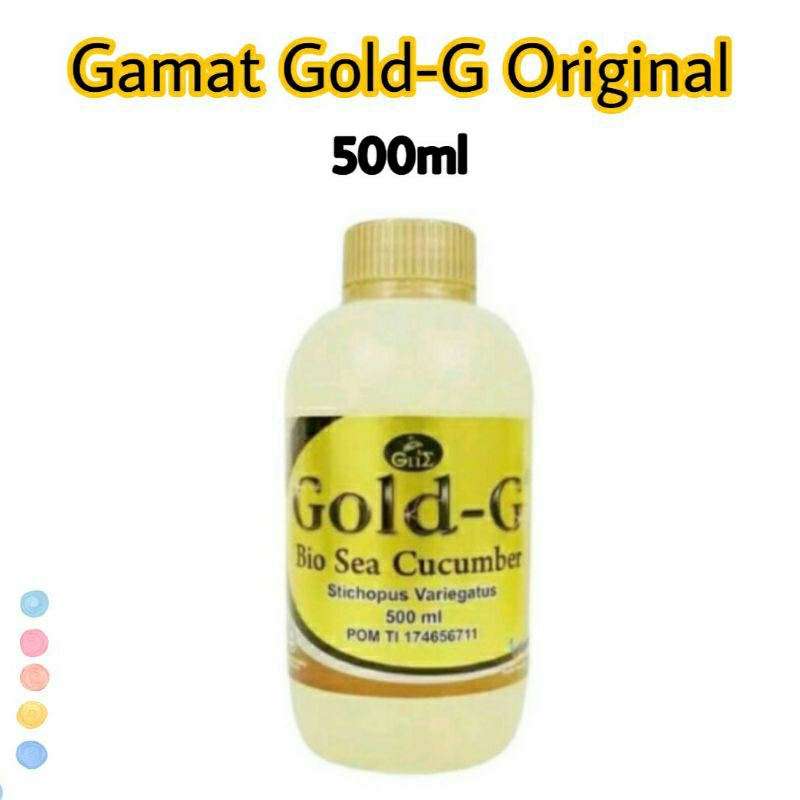 

[PROMO] Gold-G Gamat 500ml Original Jelly Gamat Gold-G