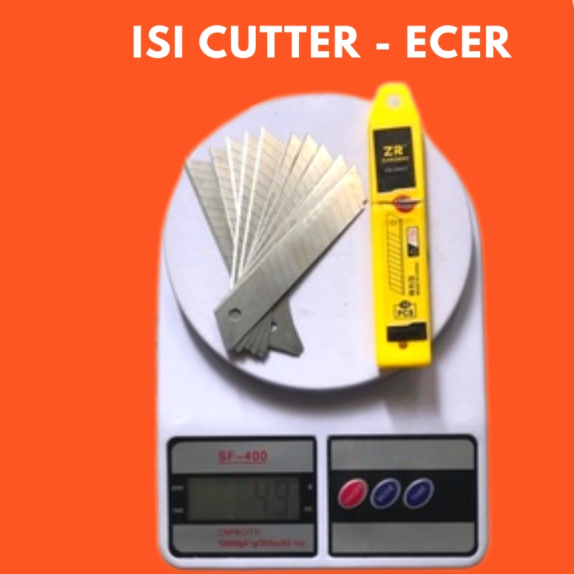 

[ECER] REFILL CUTTER BESAR BAJA/ REFILL PISAU CUTTER LEBAR BAGUS