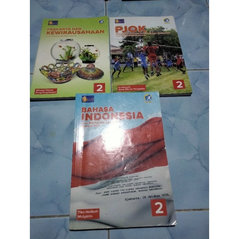 PJOK,PRAKARYA,BHS INDONESIA SMA Facil KELAS 11 K13