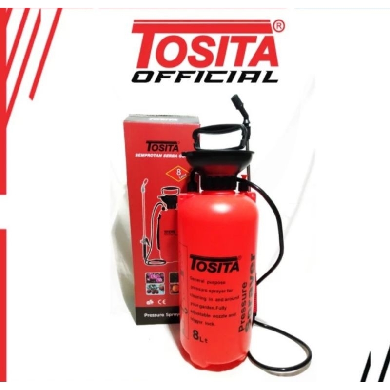 SPRAYER TOSITA 8L / SEMPROTAN HAMA MANUAL 8 LITER / SEMPROTAN KEBUN TANAMAN BUNGA / DISENFEKTAN / 8L