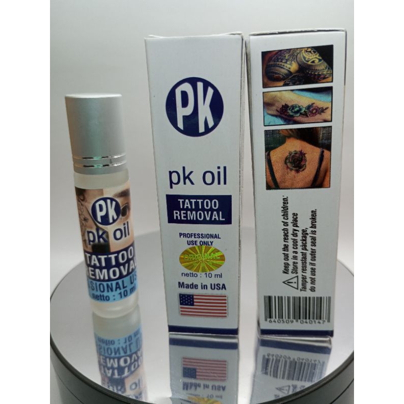 Obat Penghilang Penghapus Tatto Permanen & Sulam Alis PK Oil Cepat Aman