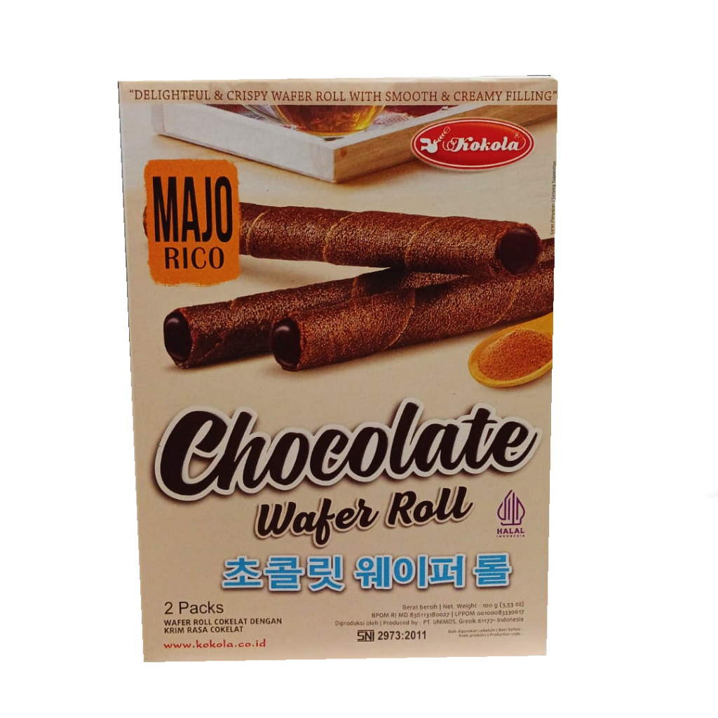 

KOKOLA MAJORICO CHOCOLATE WAFER ROLL 100g