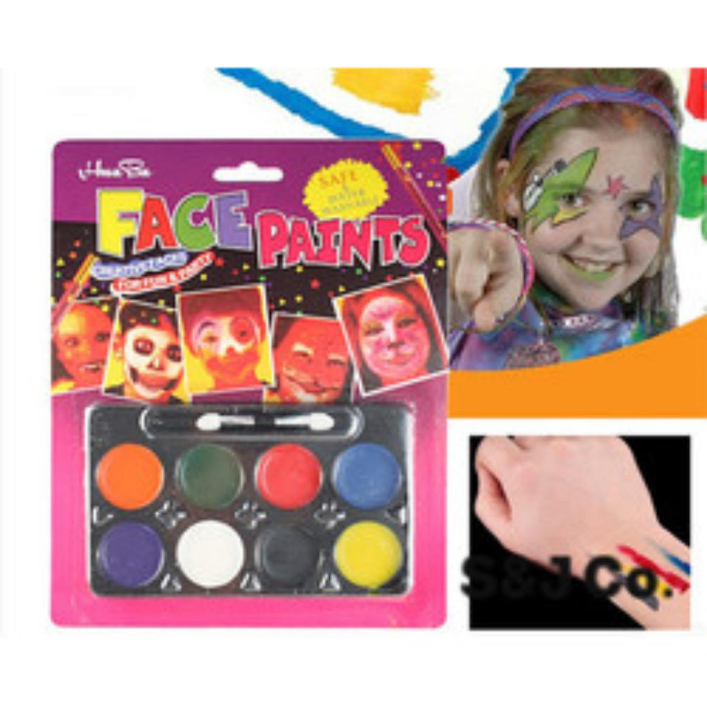 

FACE PAINTING 8 WARNA - CAT KHUSUS UNTUK FACE PAINTING SI KECIL - CAT WAJAH SENI LUKIS MURAH 8 WARNA