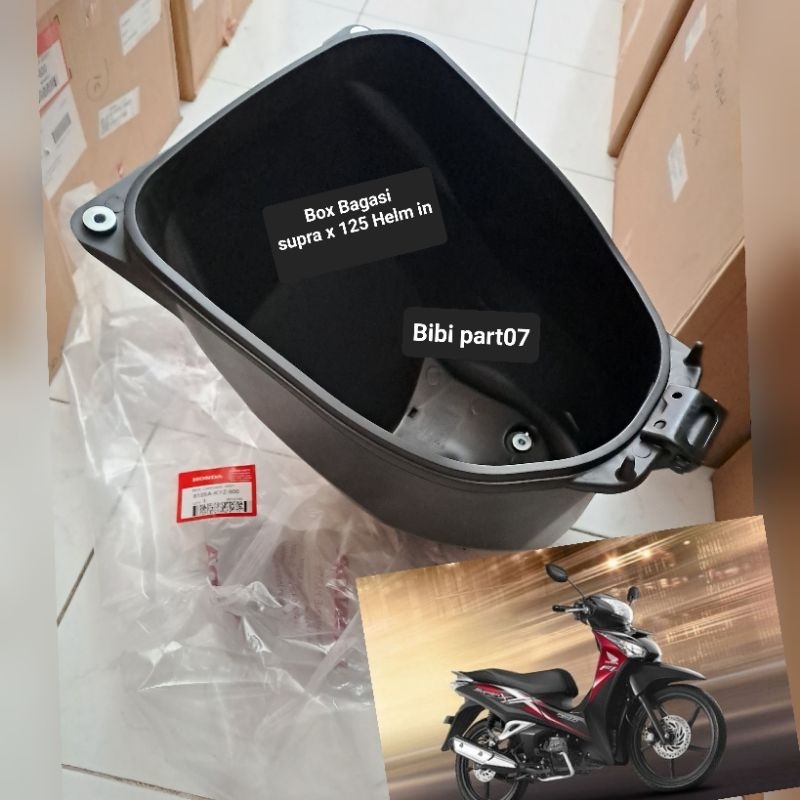 8125A-KYZ-900 Box Bagasi supra x 125 Helm in