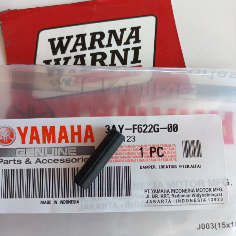 Karet damper ganjel batok lampu Alfa F1ZR | 3AY-F622G-00