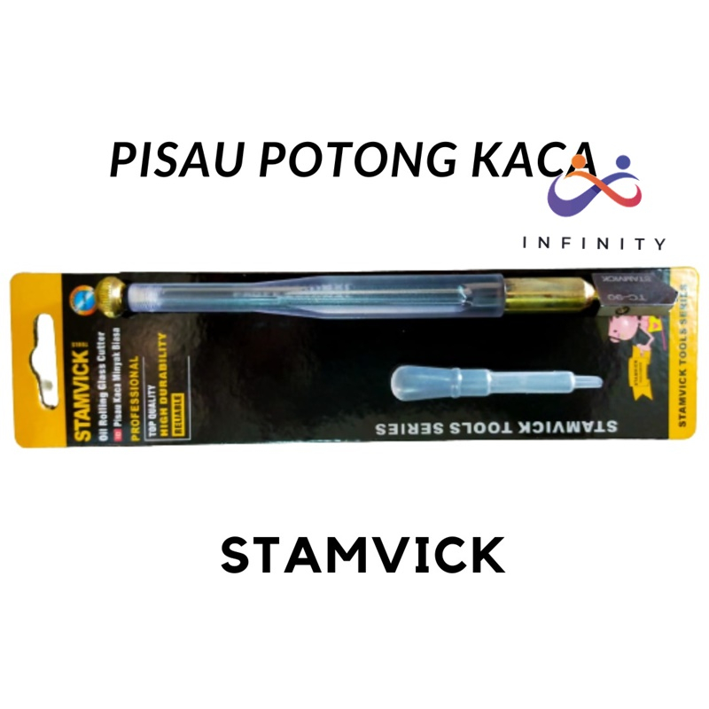 Alat Pemotong Kaca Minyak | Potong Keramik Mata STAMVICK TC-90 SERBAGUNA INF