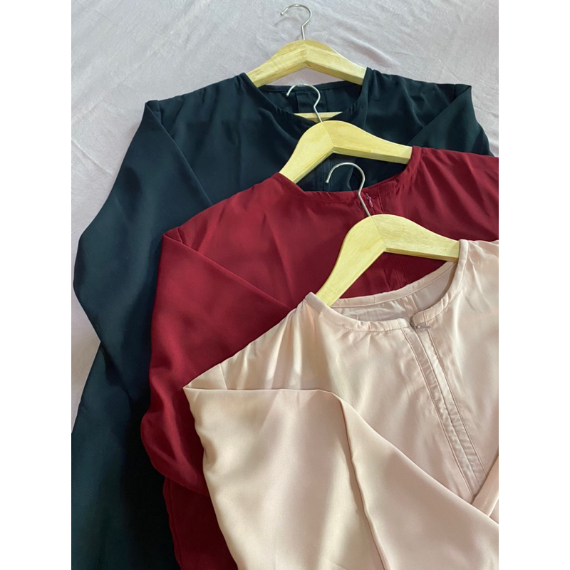 ABAYA HITAM/gamis hitam /abaya Turkey/gamis polos/gamis kekinian/gamis hijabers/gamis viral