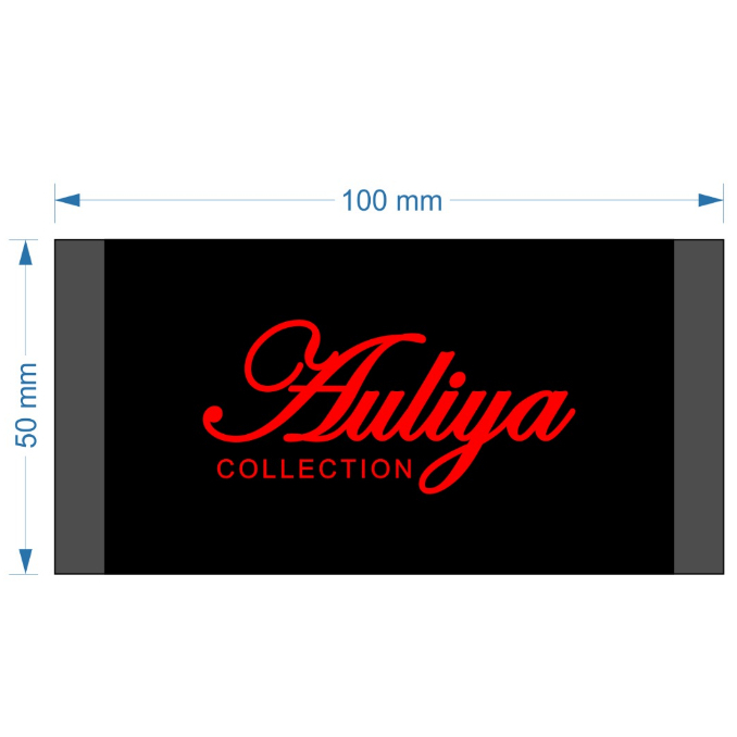 

label woven auliya collection