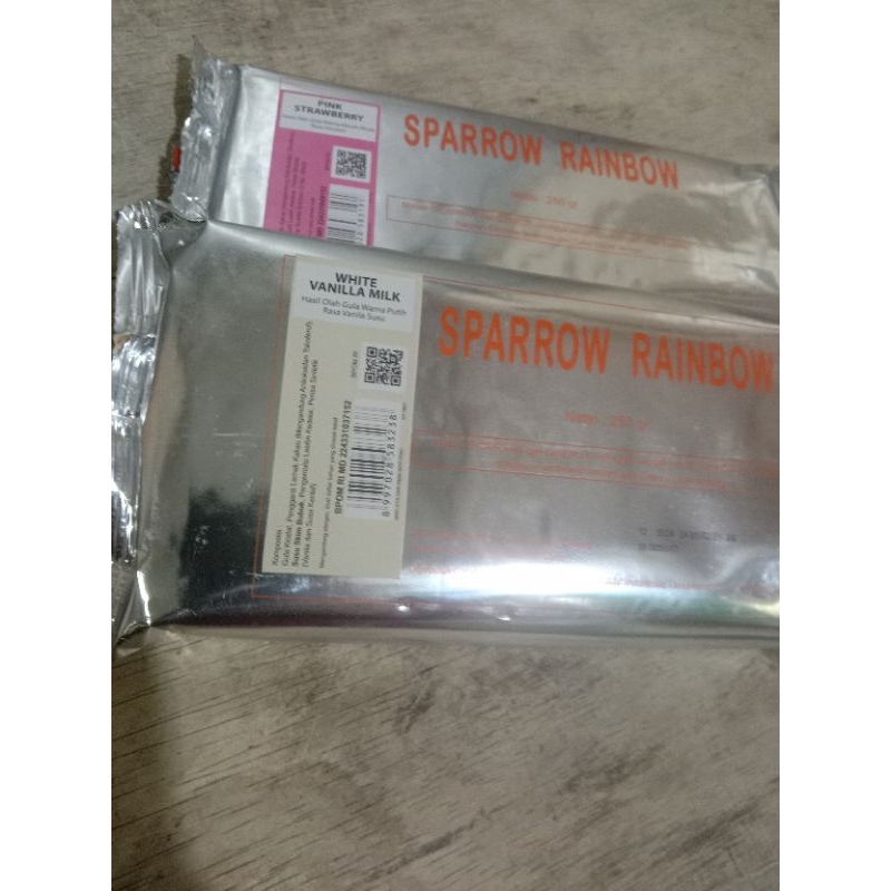 

sparrow coklat batang putih & pink 250g