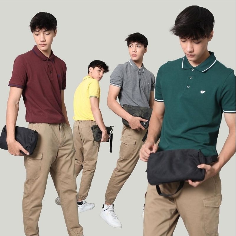 kaos polo country fiesta CF 100% original CF Asli