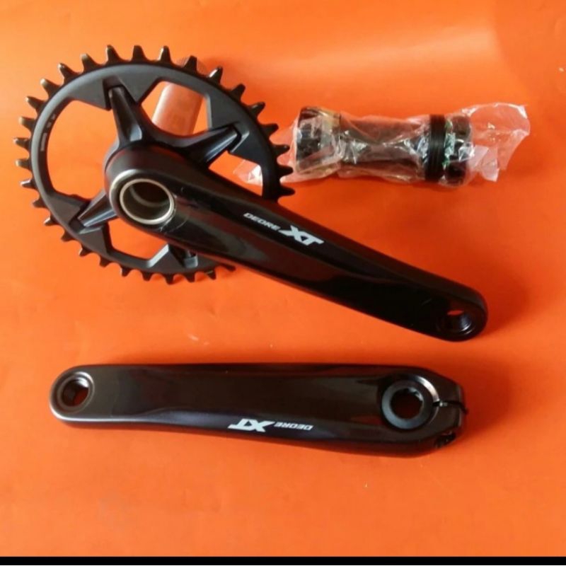 Crank Shimano Deore XT M8100 Japan Single Chain Ring 34T ARM 170