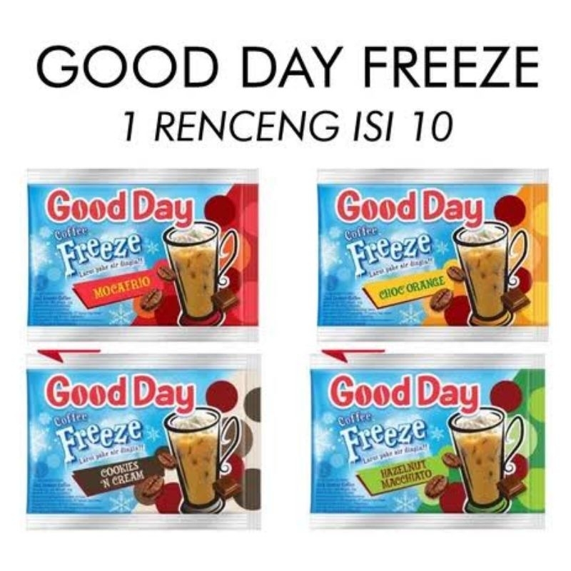 

GOOD DAY FREEZE ISI 10 X 30GR