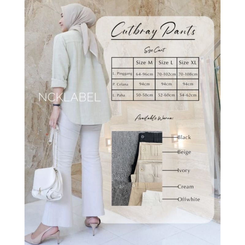 CUTBRAY PANTS ORI NCK LABEL
