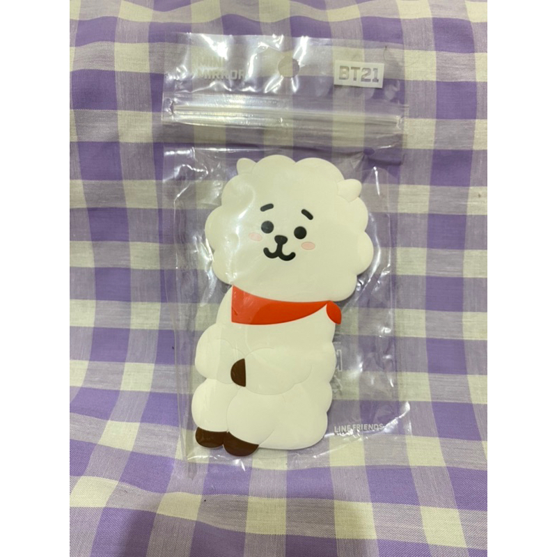 [ Ready Stock ] Official BT21 RJ Hand Mirror